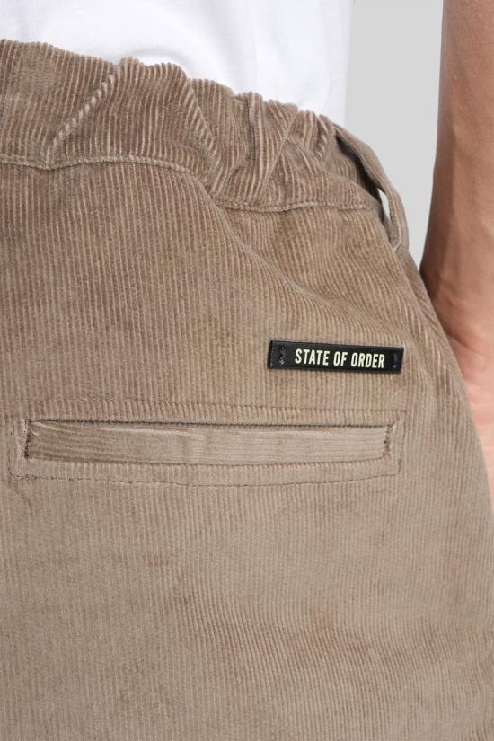 25FW 스테이트오브오더 숏팬츠 427662 SP2526008 Brown - STATE OF ORDER