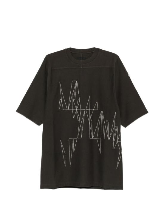 26SS 릭오웬스 몽클레어 반팔 티셔츠 MU01F8C0489B7R 256 Dark dust