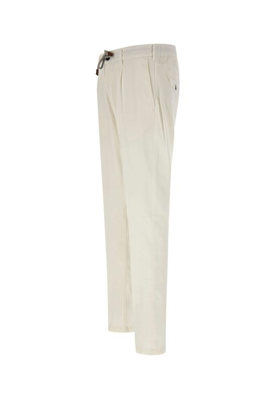  일레븐티 스트레이트 팬츠 X75PANB21 TET0K00501 White - ELEVENTY