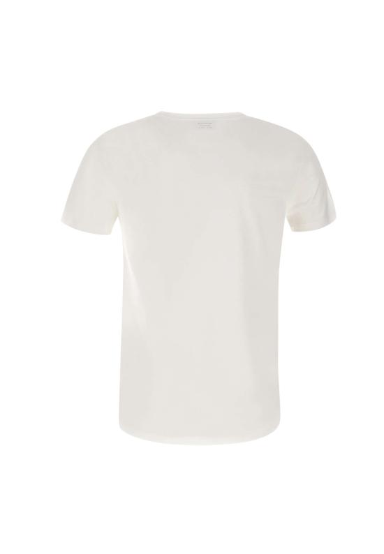 26SS 라코스테 피마 코튼 저지 크루넥 티셔츠 TH6709 001 WHITE - LACOSTE