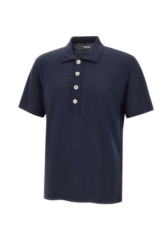 26SS 일레븐티 폴로 티셔츠 M75POLM01 TES0M12111 Blue