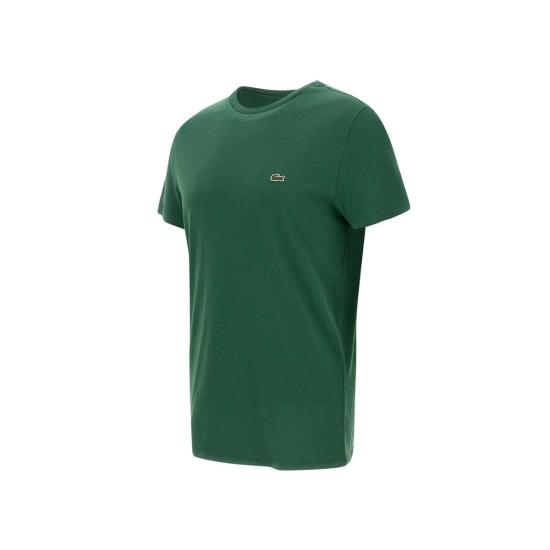 26SS 라코스테 피마 코튼 저지 크루넥 티셔츠 TH6709 132 GREEN - LACOSTE