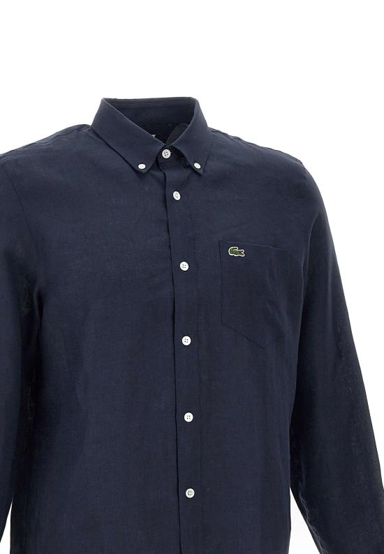  라코스테 긴팔 셔츠 CH5692 166 Blue - LACOSTE