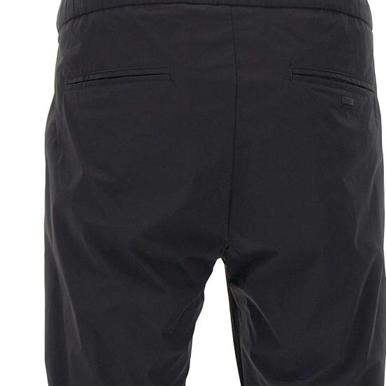  에르노 스트레이트 팬츠 PT000077U 12691Z9300 Black - HERNO