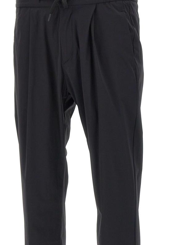  에르노 스트레이트 팬츠 PT000077U 12691Z9300 Black - HERNO