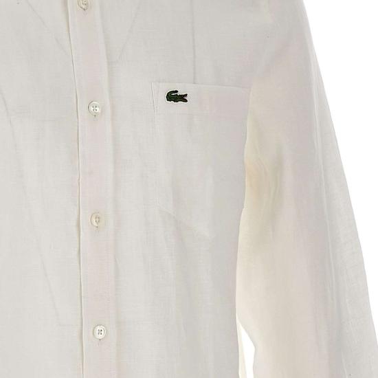  라코스테 긴팔 셔츠 CH5692 001 White - LACOSTE