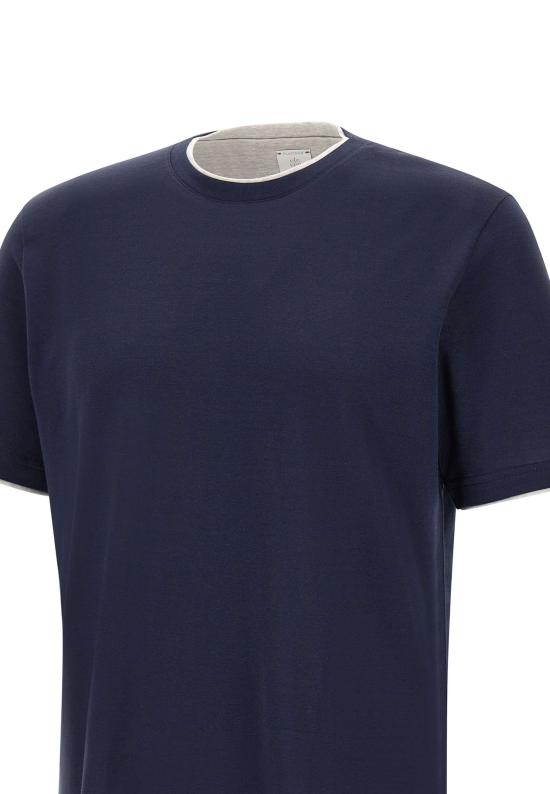 26SS 일레븐티 반팔 티셔츠 X75TSHH04 TES0H0771113 BLUE - ELEVENTY