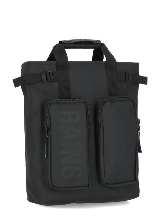25FW 레인스 백팩 RA14240 TEXEL TOTE BACKPACKBLA Black - RAINS