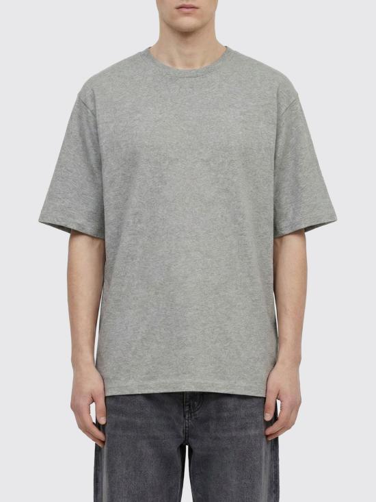 26SS 스튜디오 니콜슨 반팔 티셔츠 BRICSNM1326 GREYMARL Grey - STUDIO NICHOLSON