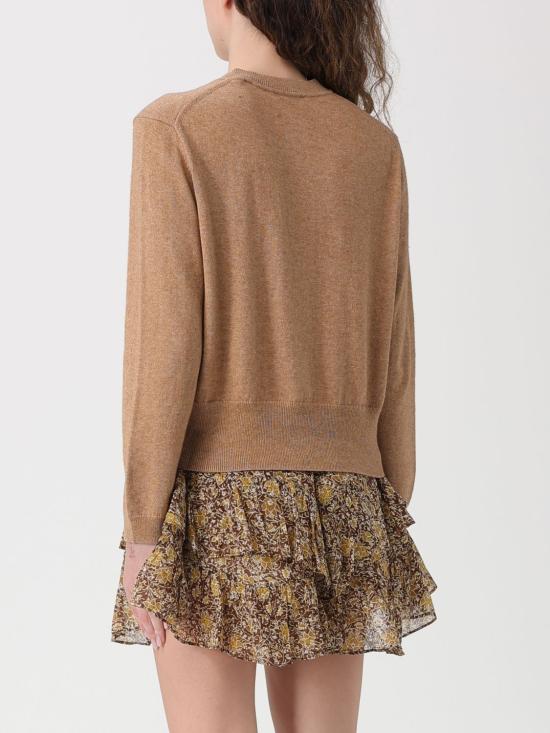 26SS 이자벨마랑에뚜왈 뉴턴 코튼 가디건 CA0040FAA1X05E 50CM Camel - ISABEL MARANT ETOILE