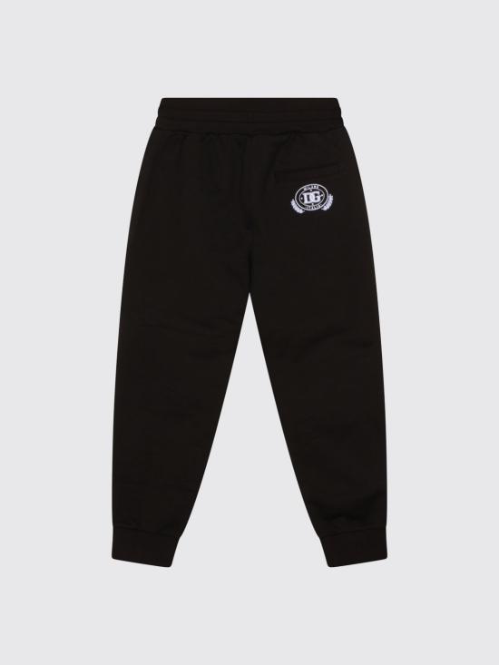 26SS [키즈] 돌체앤가바나 트레이닝/조거 팬츠 L4JPT0G7P2B N0000 Black - DOLCE & GABBANA