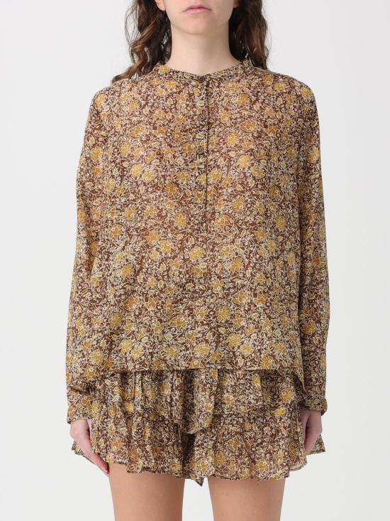 26SS 이자벨마랑에뚜왈 블라우스 HT0029FAD1J14E 67KI Green