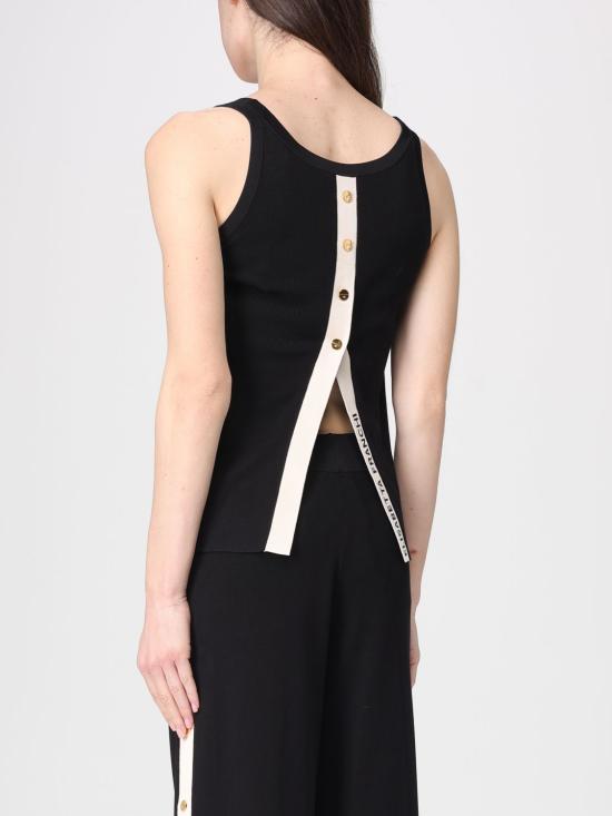 26SS 엘리자베타프랜치 민소매 티셔츠 TK72S61E2 685 Black - ELISABETTA FRANCHI