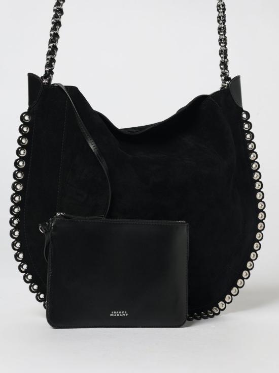 26SS 이자벨마랑 오스칸 호보백 PP0200FDD1C10M BKSI Black - ISABEL MARANT