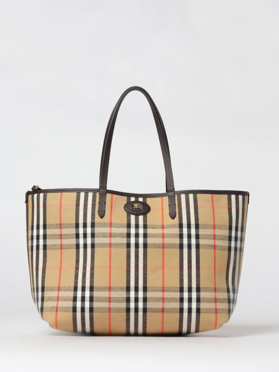 26SS 버버리 미디움 리버시블 블룸즈버리 토트백 8119598 Brown - BURBERRY