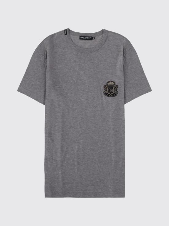 26SS 돌체앤가바나 반팔 티셔츠 G8PT1ZG7PZU S8291 Grey - DOLCE & GABBANA