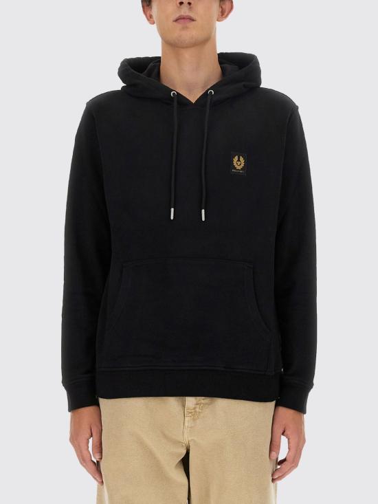 26SS 벨스타프 긴팔 티셔츠 103000 Black