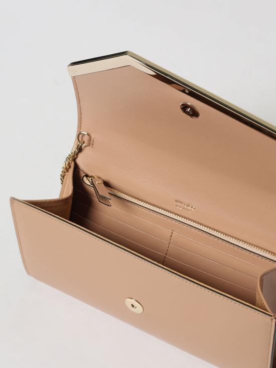 26SS 지미추 토트백 EMMIEPAT BALLET PINK LIGHT GOLD Beige - JIMMY CHOO