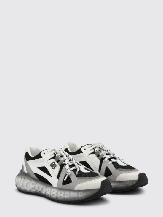 26SS [키즈] 돌체앤가바나 스니커즈 DA5290AX260 8V023 Black - DOLCE & GABBANA