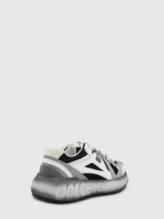 26SS [키즈] 돌체앤가바나 스니커즈 DA5290AX260 8V023 Black - DOLCE & GABBANA