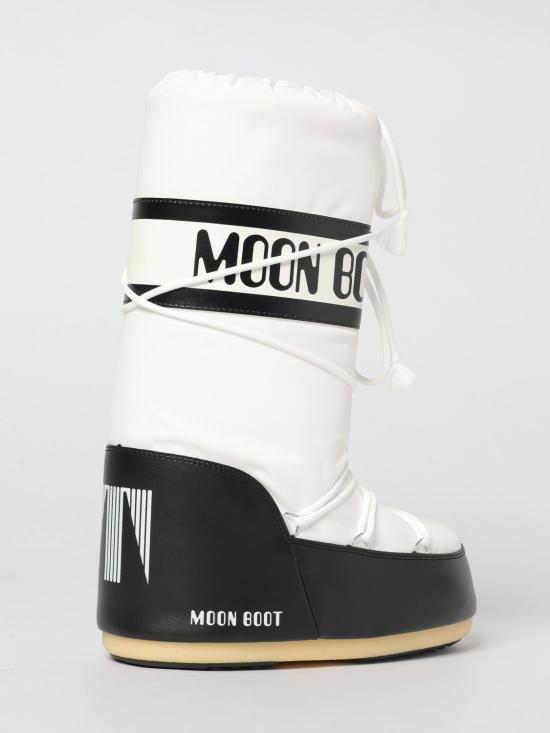 26SS 문부츠 아이콘 나일론 부츠 80D1400440 NA02 White - MOON BOOT