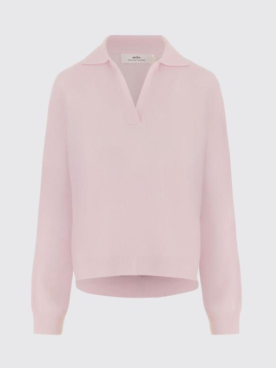 26SS 아치4 폴로 티셔츠 KNJP21106 292 Pink - ARCH4