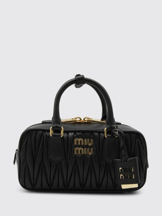 26SS 미우미우 토트백 5BB142AN88 F0002 Black