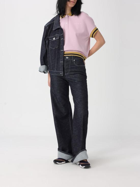 26SS 마르니 폴로 티셔츠 THJE0389LSUTC599 00C20 Quartz - MARNI