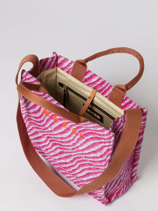 26SS 마르니 토트백 SHMP0077U7P9841 00C66 Violet - MARNI