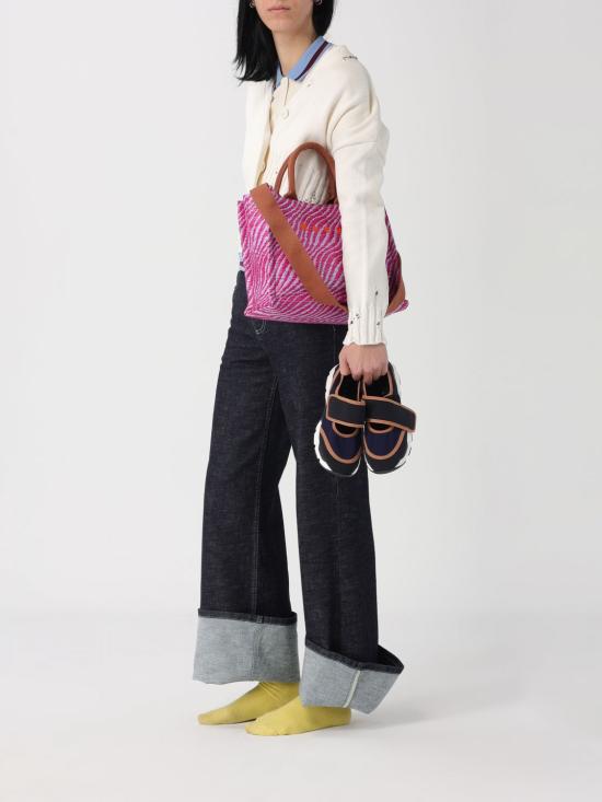 26SS 마르니 토트백 SHMP0077U7P9841 00C66 Violet - MARNI