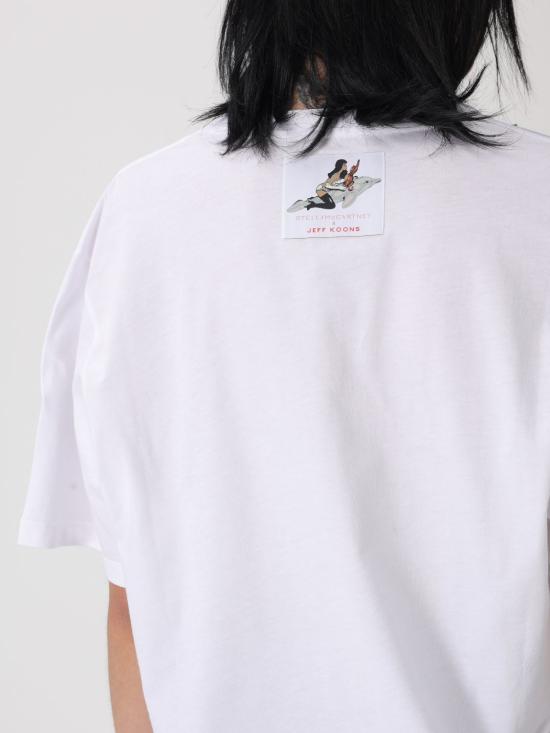 26SS 스텔라 맥카트니 반팔 티셔츠 6J01583SQA28 9000 White - STELLA MCCARTNEY