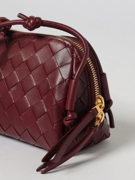 26SS 보테가베네타 인트레치아토 콘서트 파우치 794258VCPP1 2247 Burgundy - BOTTEGA VENETA