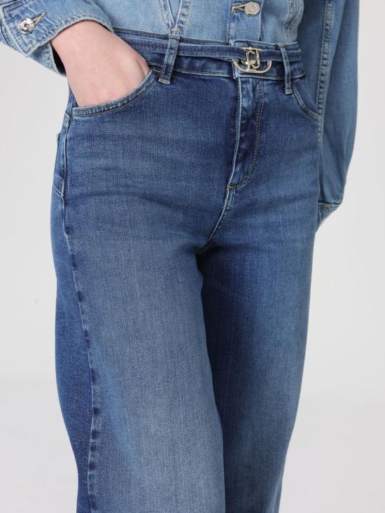 26SS 리우조 데님 팬츠 UA6160D0264 7L899 Blue 1 - LIU JO