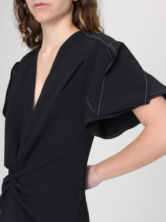 26SS 빅토리아 베컴 롱 원피스 1125WDR006029A 1 Black - VICTORIA BECKHAM