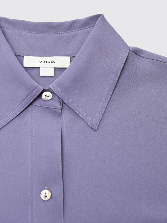 26SS 빈스 셔츠 V101013150 641MAI Lilac - VINCE