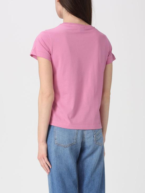 26SS 핑코 반팔 티셔츠 100373A34F Q48 Pink - PINKO