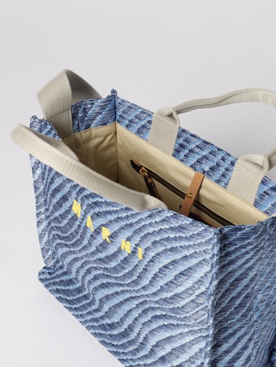 26SS 마르니 토트백 SHMP0077U7P9841 00B48 Blue - MARNI