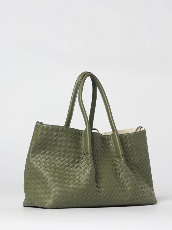 26SS 보테가베네타 라지 피나코테카 숄더백 817166V5AG1 3299 Beige - BOTTEGA VENETA