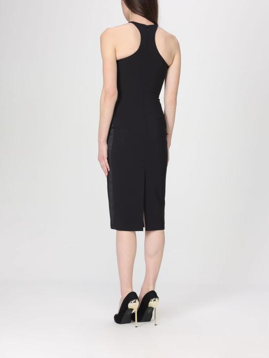 26SS 엘리자베타프랜치 롱 원피스 AB91761E2 110 Black - ELISABETTA FRANCHI