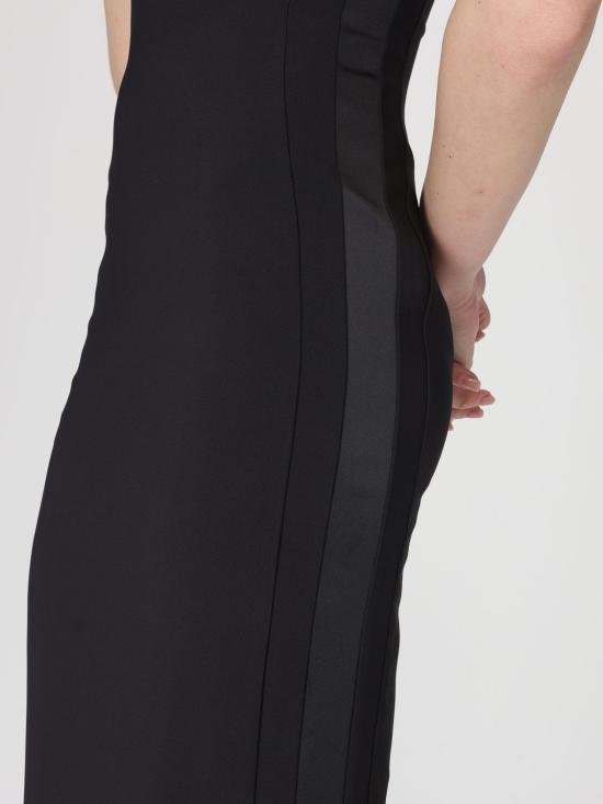 26SS 엘리자베타프랜치 롱 원피스 AB91761E2 110 Black - ELISABETTA FRANCHI