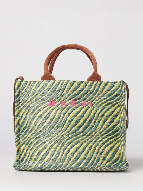 26SS 마르니 토트백 SHMP0077U7P9841 00V44 Green