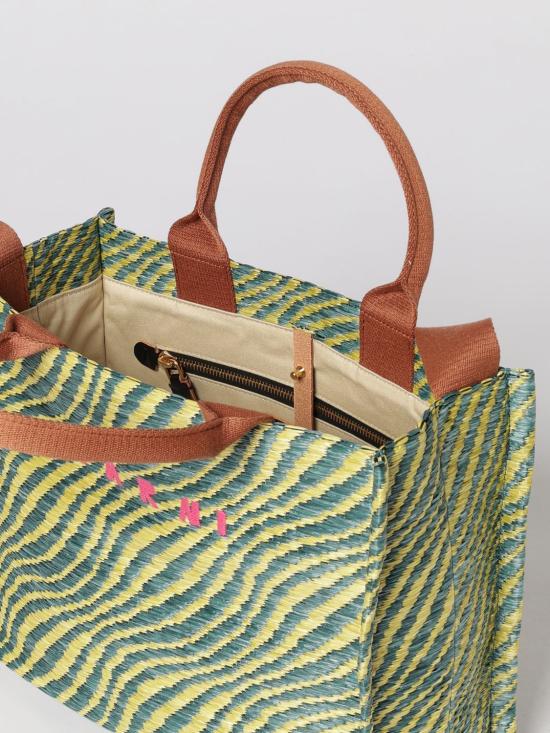 26SS 마르니 토트백 SHMP0077U7P9841 00V44 Green - MARNI