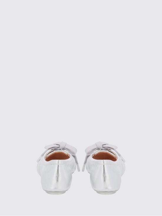 26SS 지안비토로시 플랫 슈즈 G2532105GOMNPS ARGENTO Silver - GIANVITO ROSSI