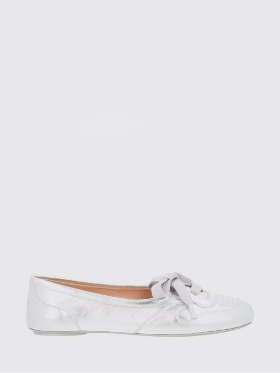 26SS 지안비토로시 플랫 슈즈 G2532105GOMNPS ARGENTO Silver