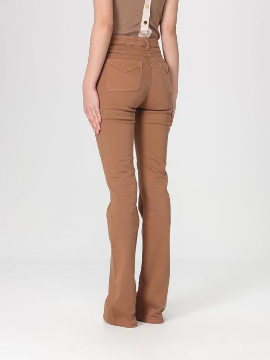 26SS 엘리자베타프랜치 데님 팬츠 PJ22N61E2 AI6 Brown - ELISABETTA FRANCHI