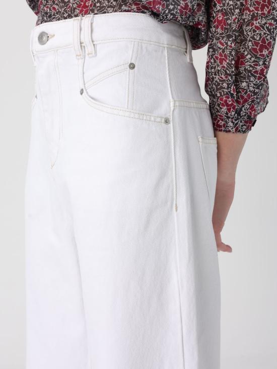 26SS 이자벨마랑 데님 팬츠 PA0052FBD1H02I 20WH White - ISABEL MARANT