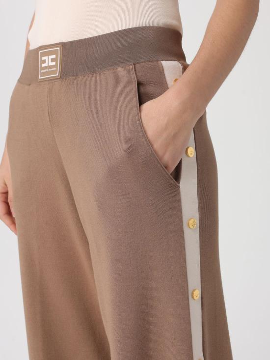 26SS 엘리자베타프랜치 스트레이트 팬츠 KP74S61E2 727 Beige - ELISABETTA FRANCHI