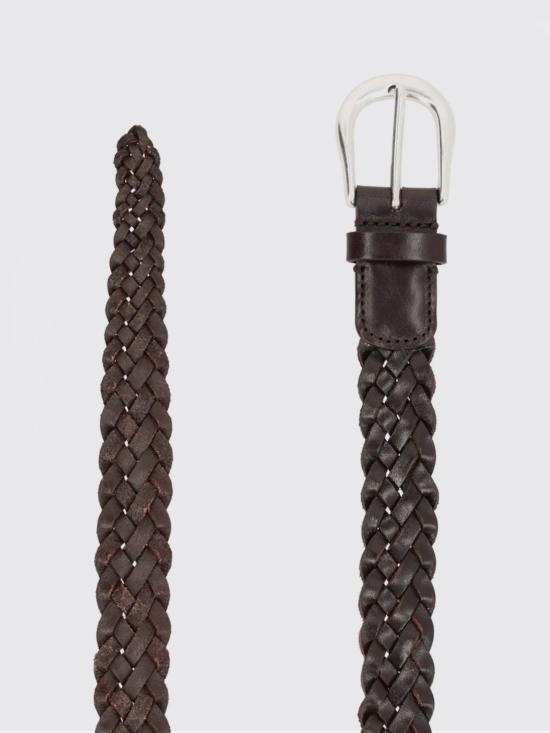 26SS 스튜디오 니콜슨 가죽 벨트 PLAITEDBELTSN790 COCOA Brown - STUDIO NICHOLSON