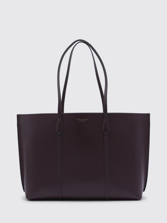 26SS 토리버치 레더 페리 토트백 169476 500 Red Purple