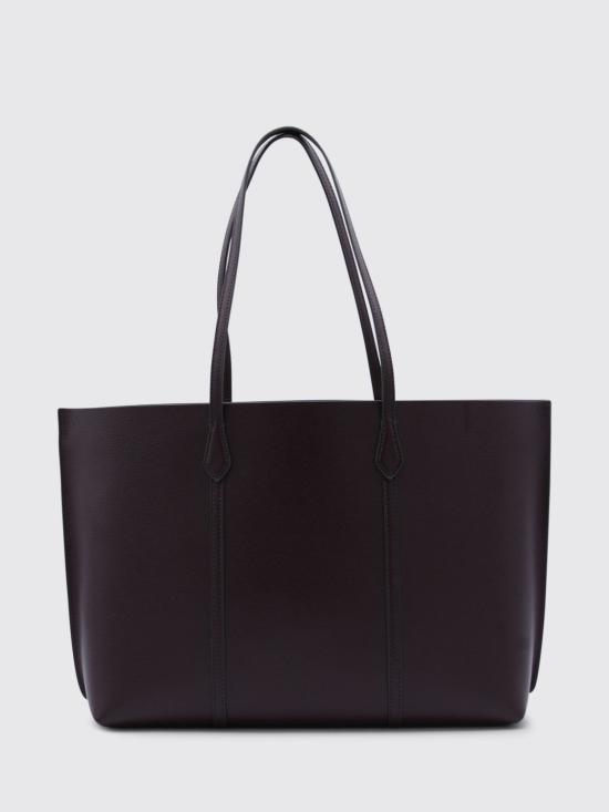 26SS 토리버치 레더 페리 토트백 169476 500 Red Purple - TORY BURCH